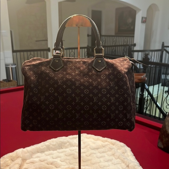 Louis Vuitton Denim Monogram Brown Handbag - Picture 1 of 4